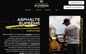 Site WordPress Asphalte Surpreme
