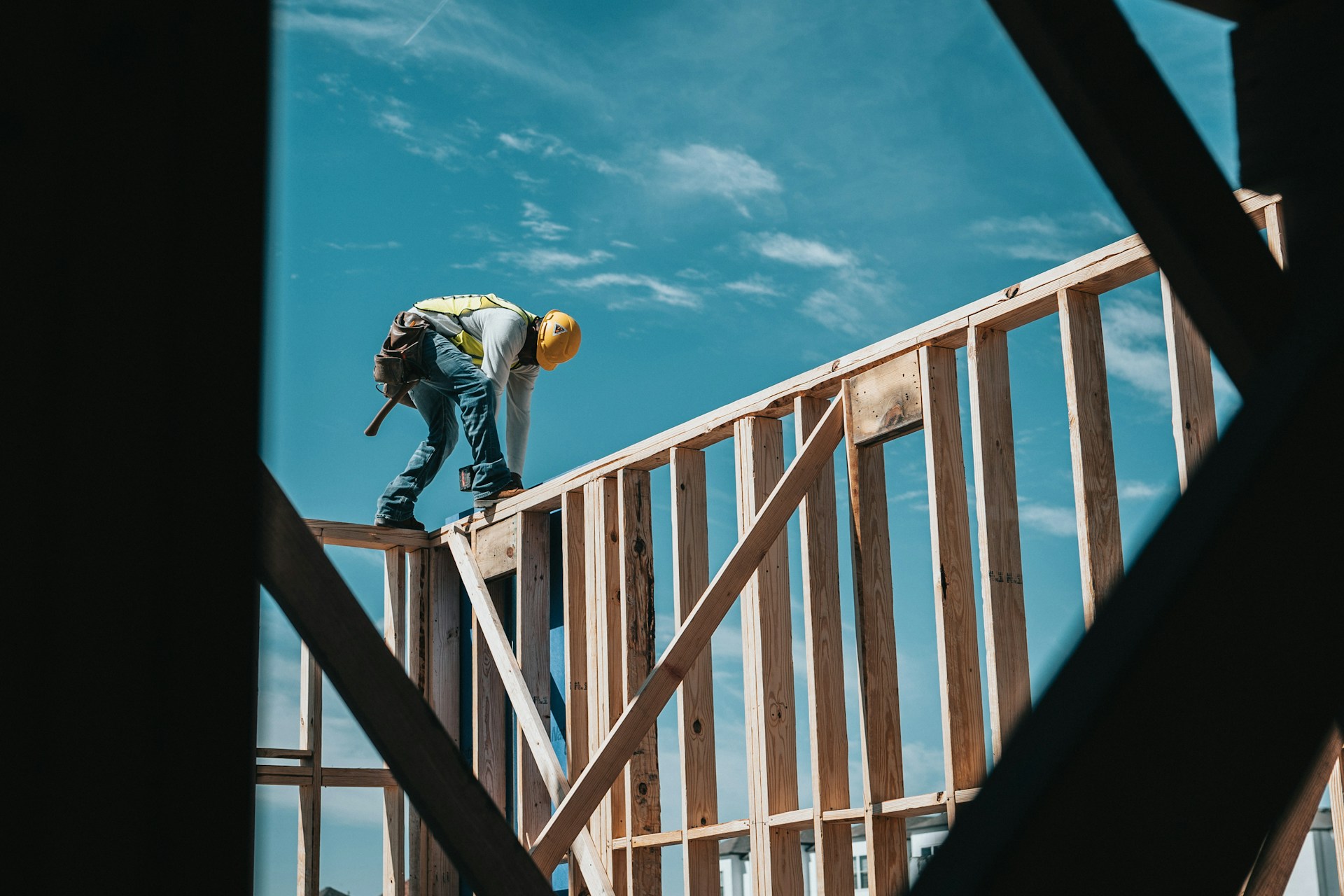 Site web pour entrepreneur en construction
